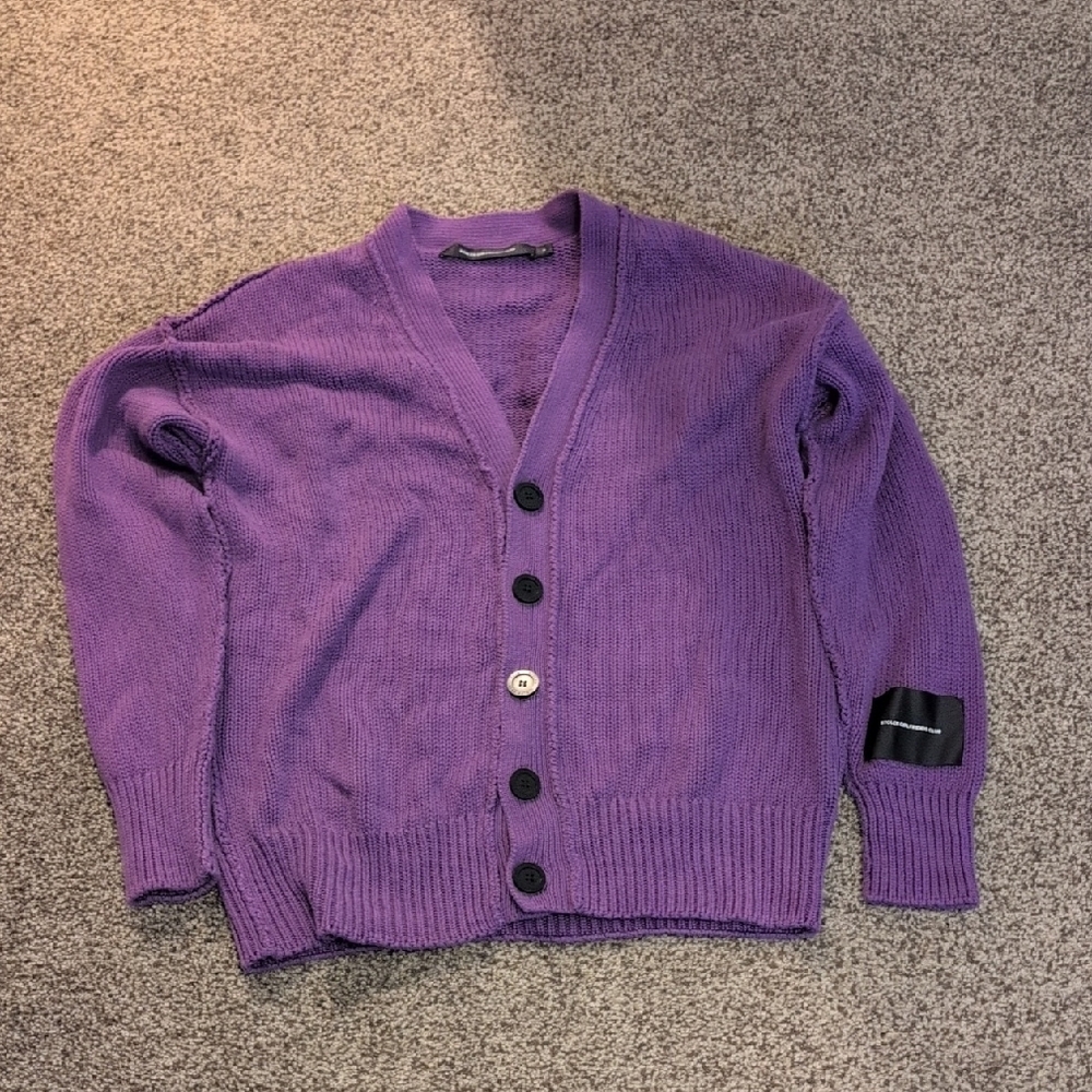 Stolen Girlfriends Club Purple Elevator Cardigan S